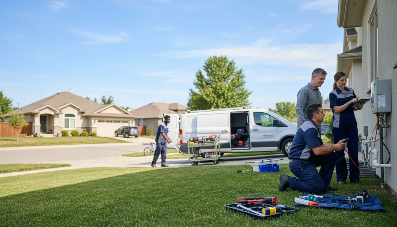 Tankless water heater service in Big Wells, TX